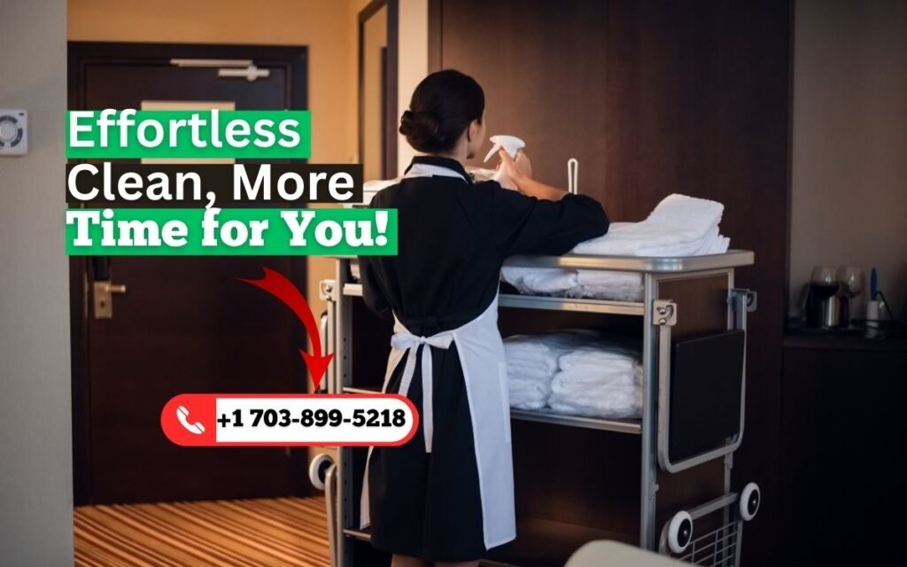 Cleaning Fairies VA team sanitizing apartment surfaces