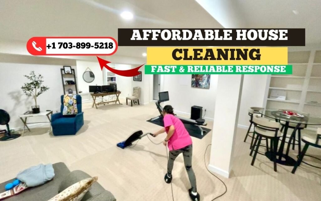 Affordable House Cleaning Fairfax VA