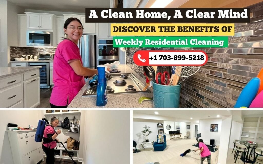 weekly residential cleaning Aldie VA