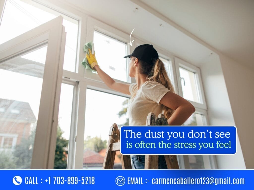 The dust you don’t see is often the stress you feel