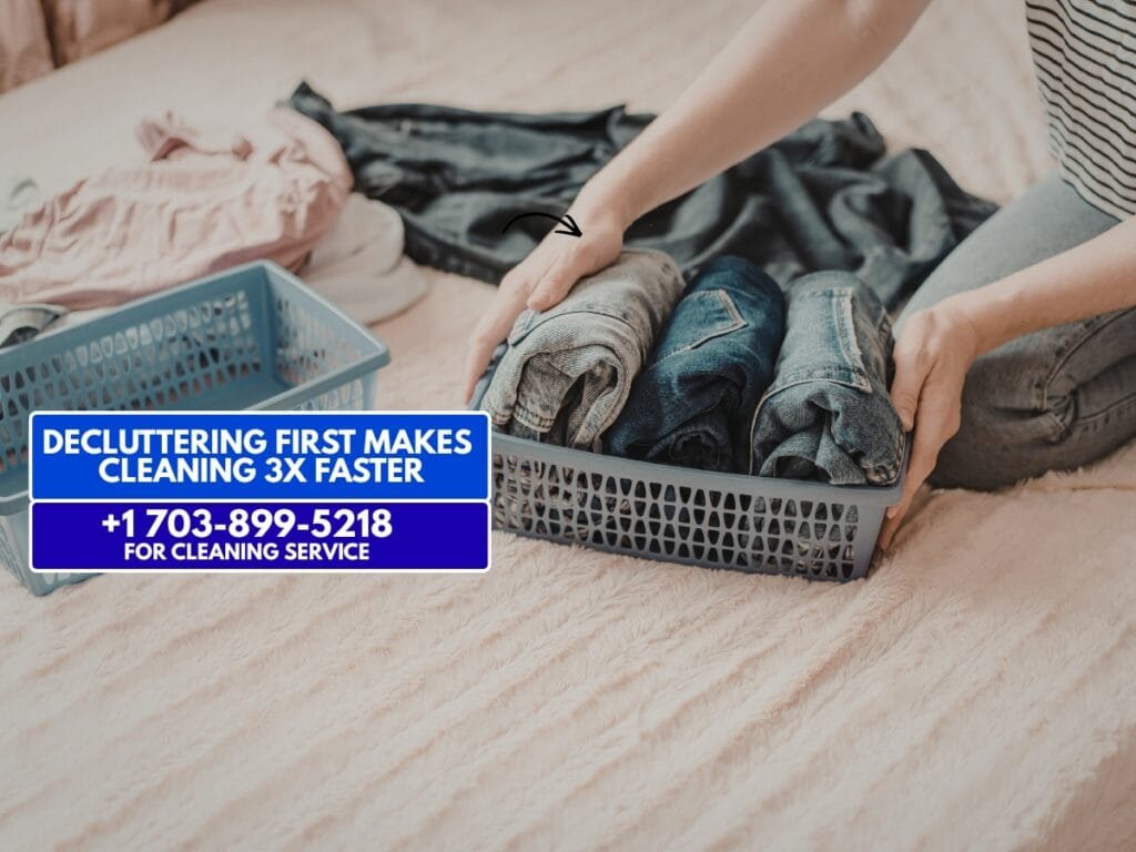 Decluttering Cleaning