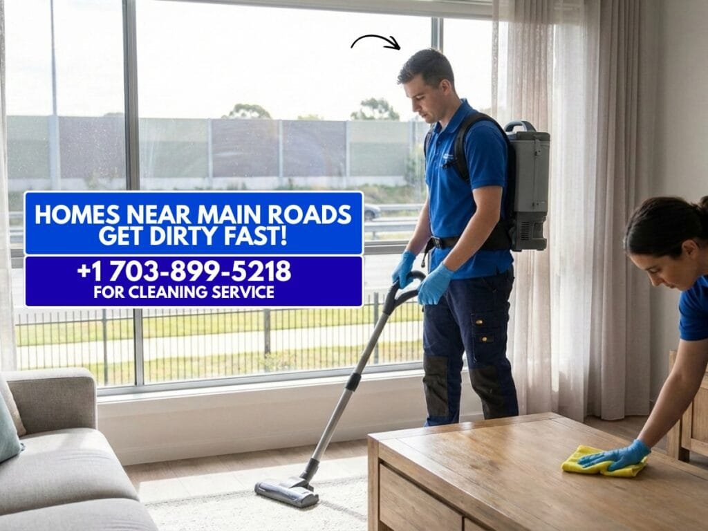 Why Northern Virginia Homes Near Main Roads Get Dusty Faster