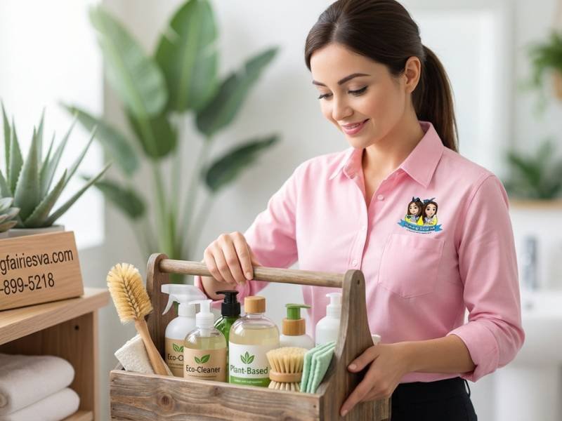 Eco-friendly commercial kitchen sanitization Northern Virginia